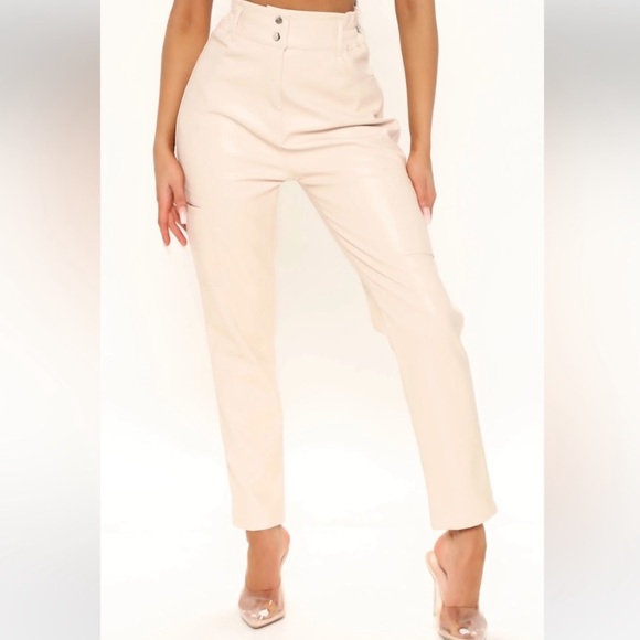 Fashion Nova Pants & Jumpsuits Fashion Nova Toxic Touch Faux